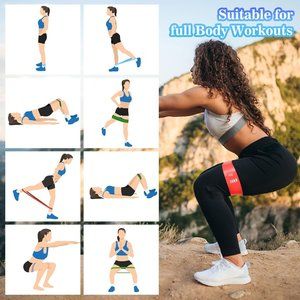 Workout Resistance Bands --New Year's Resolution